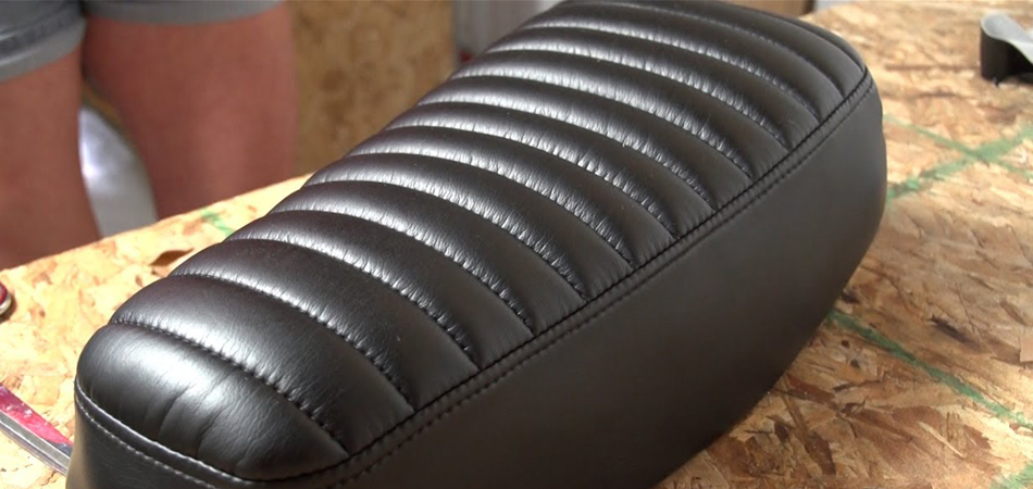 How To Cover A Motorcycle Seat With A Leather