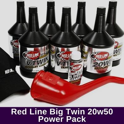 Red Line Big Twin 20w50 Power Pack