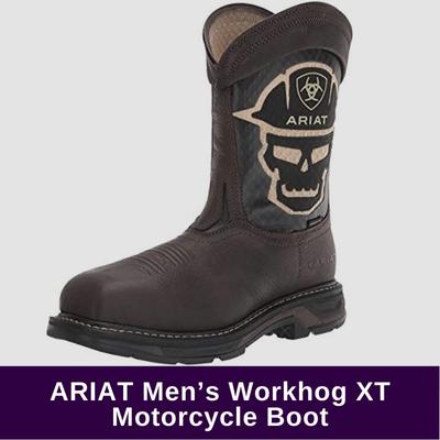 ARIAT Men’s Workhog XT Motorcycle Boot