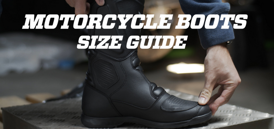 Motorcycle Boots Size Guide