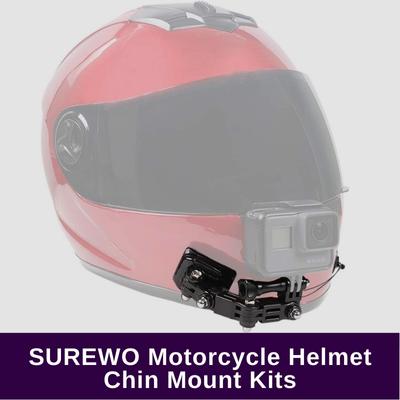 SUREWO Motorcycle Helmet Chin Mount Kits