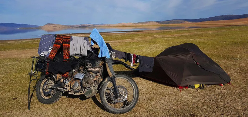 Where To Sleep When Riding Motorcycle Cross Country