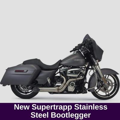 New Supertrapp Stainless Steel Bootlegger