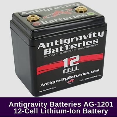 Antigravity Batteries AG-1201 12-Cell Lithium-Ion Motorcycle Battery