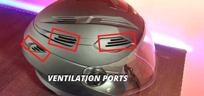 Do Motorcycle Helmets Have Ventilation ports