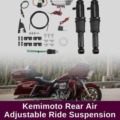 Kemimoto Rear Air Adjustable Ride Suspension Kit