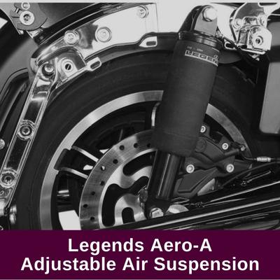 Legends Aero-A Adjustable Air Suspension – Black AA17FLTR