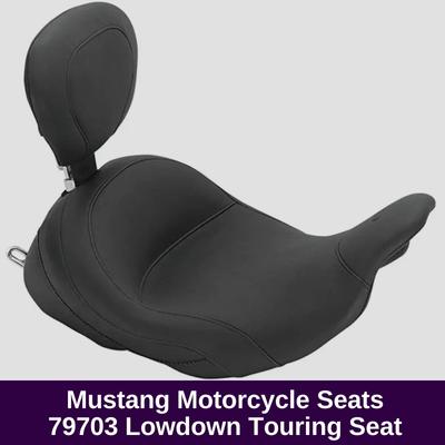 Mustang Motorcycle Seats 79703 Lowdown Touring Seat
