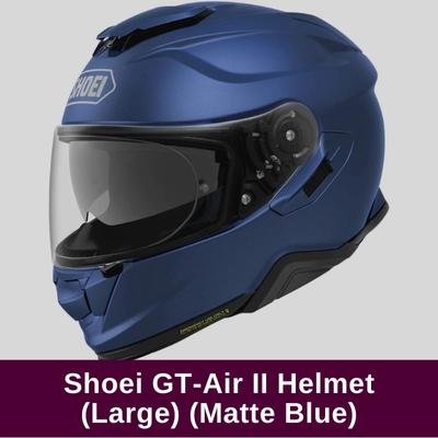 Shoei GT-Air II Helmet (Large) (Matte Blue)