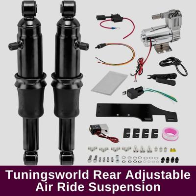 Tuningsworld Rear Adjustable Air Ride Suspension Compressor Kit