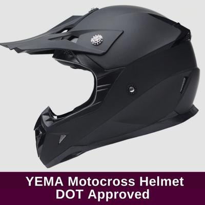 YEMA Motorcycle Motocross Helmet DOT Approved
